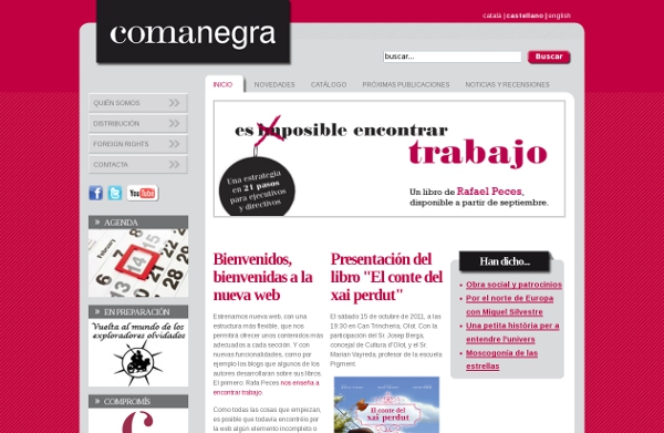 Web Joomla Comanegra home