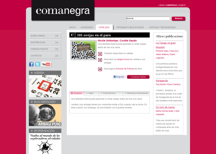 comanegra comprar libro