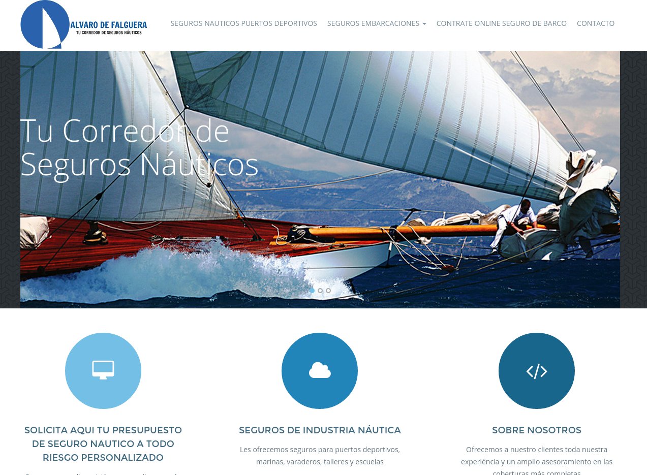 segurosdenautica.com, tu web de seguros nauticos