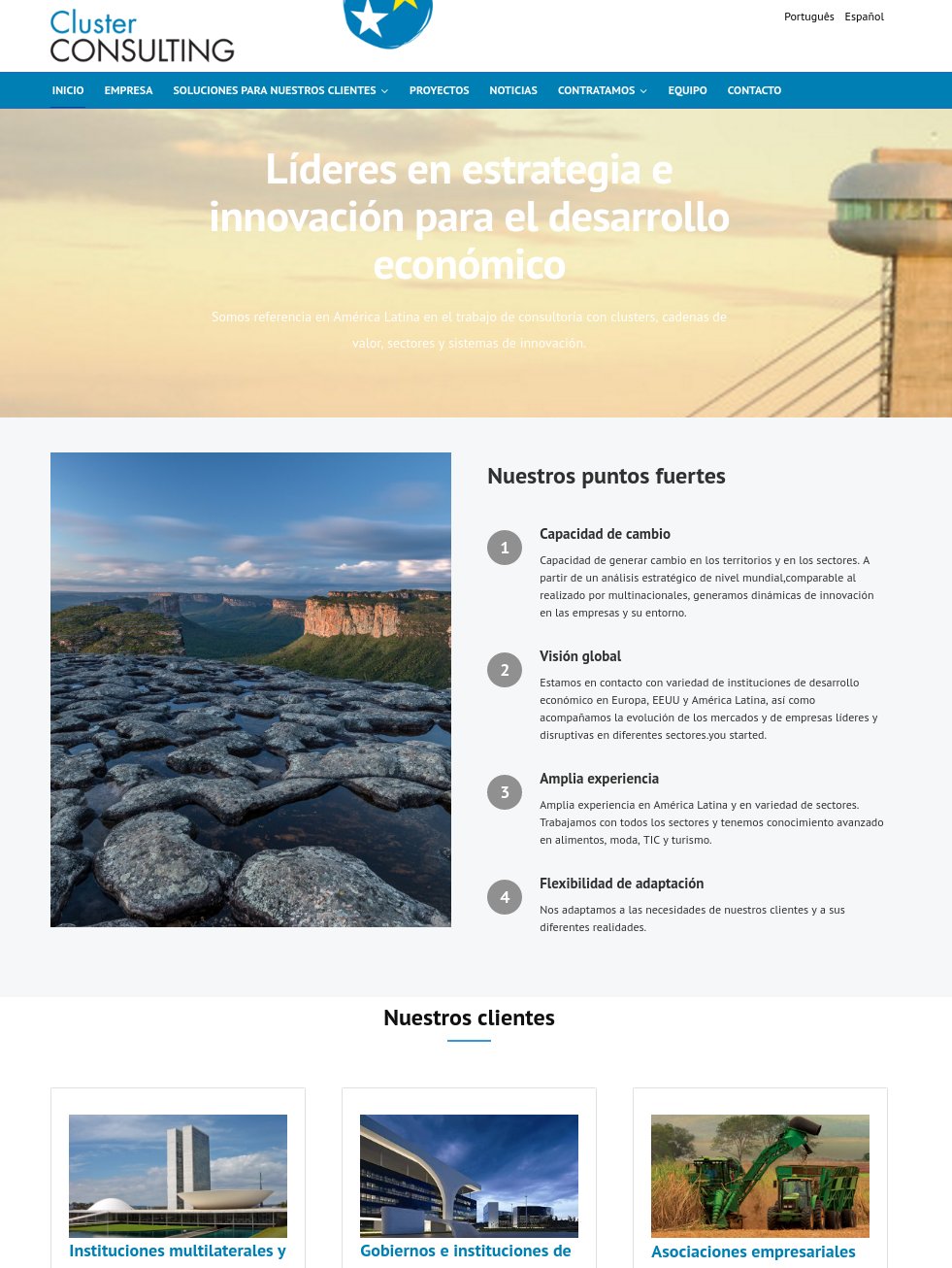 cluster consulting web joomla